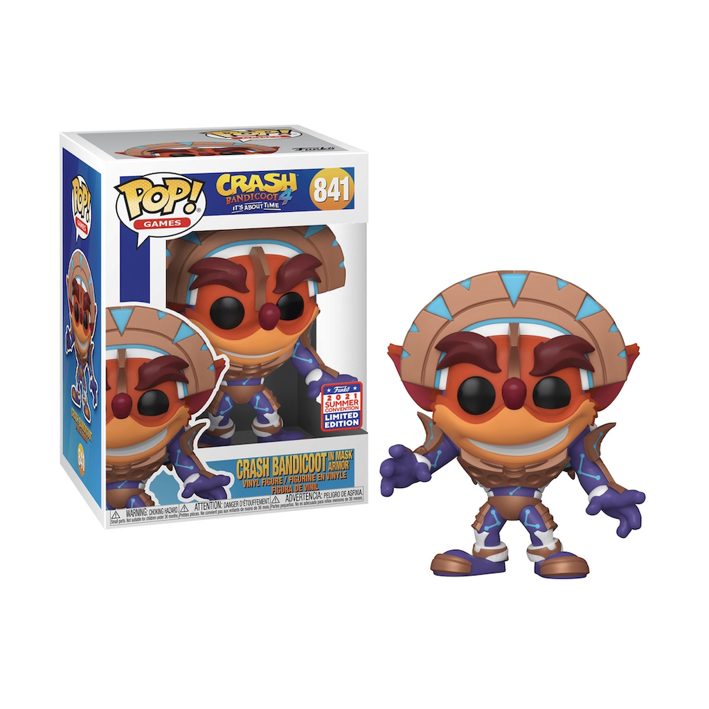 crash bandicoot 841 funko pop